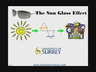 Healthy Travel Tips - Sunglasses and Sleep?