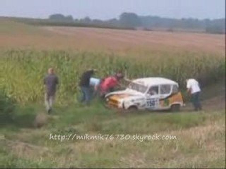 Sortie route HAVETZ François 4L rallye de Béthune 2007
