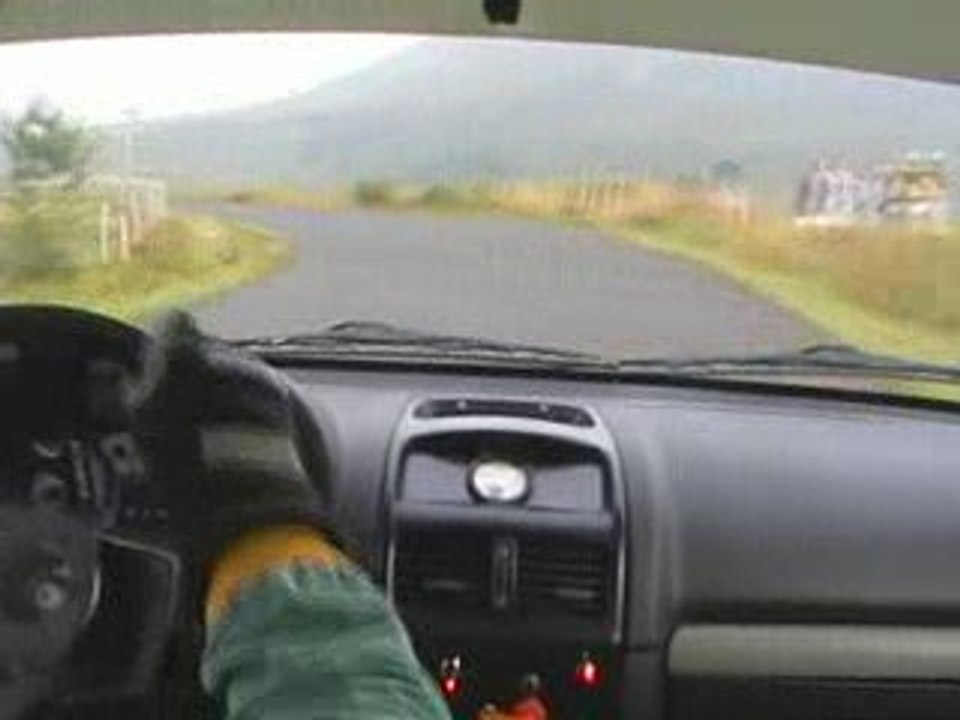 course de cote du mont dore 2009 en clio 3