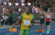 Usain Bolt bat le record du monde sur 200m 19'19