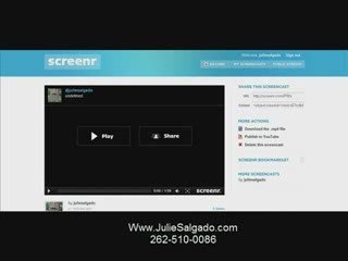 Create Easy-Peasy ScreenCasts Using Screenr.com