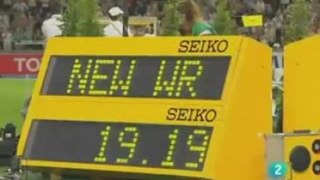 Usain Bolt champion du monde en 19.19 sur 200m WR