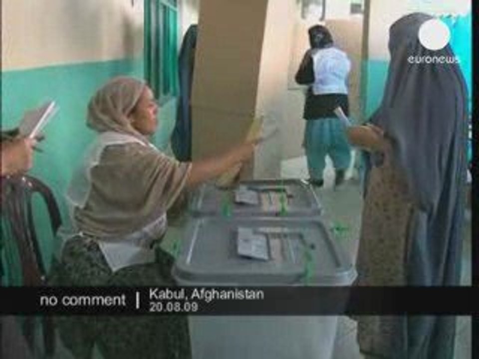Les afghans aux urnes