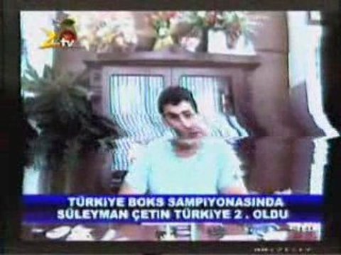 Boksta Süleyman Çetin Türkiye 2,ncisi oldu zileweb.com