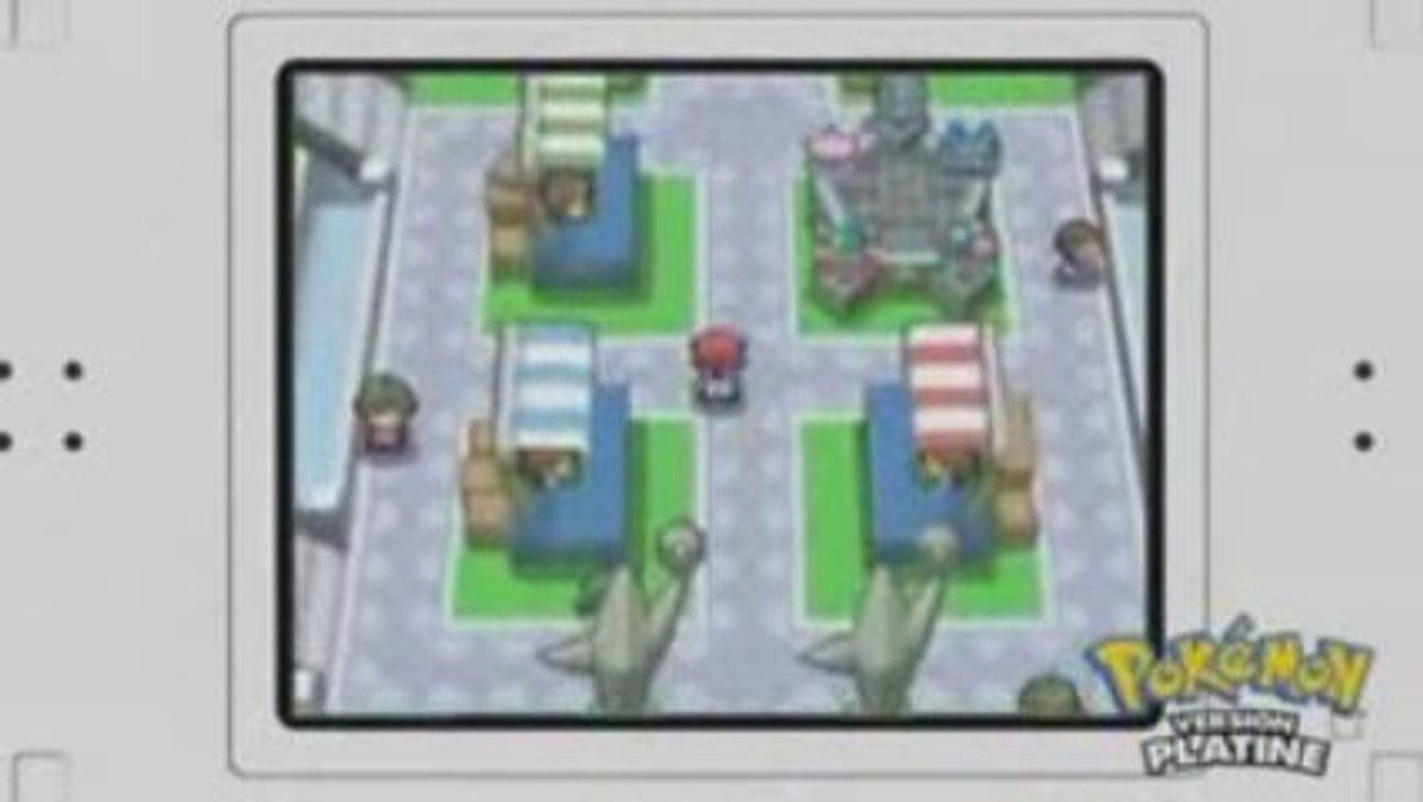 Pub française Pokémon Platine