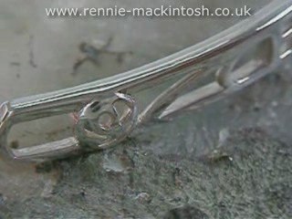 Rennie Mackintosh bangle DWA325m1 Sterling silver
