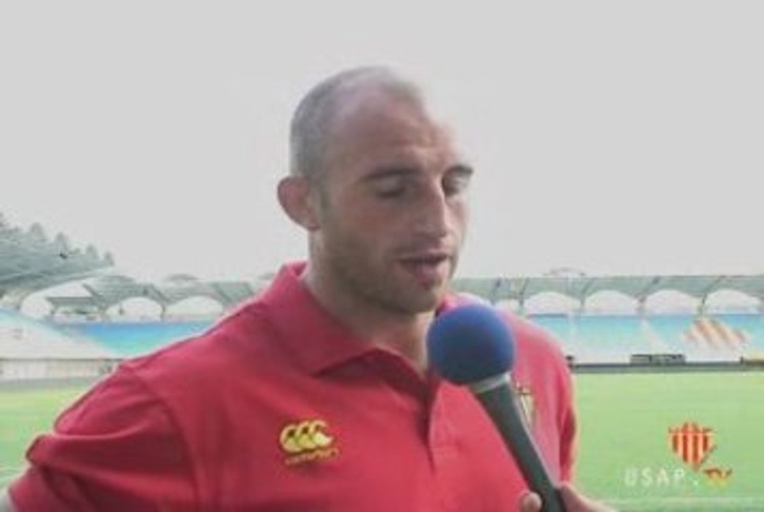 Réaction d'après match USAP-Bayonne 2009/2010