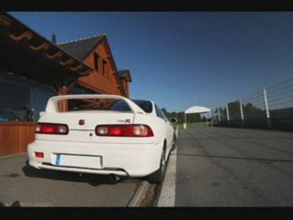 Honda Integra Type R circuit Lohéac 08/2009