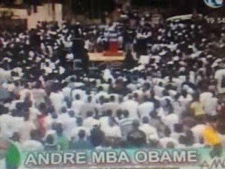 Mba Obame dénonce la fraude électorale