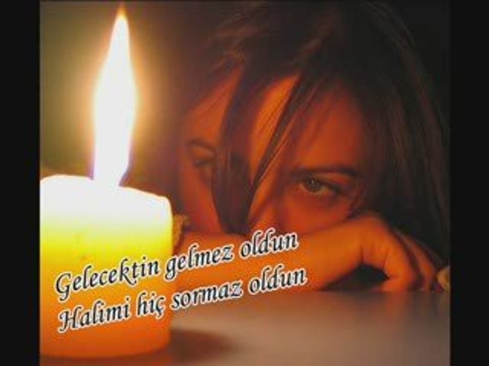 hasretinle yandı gönlüm