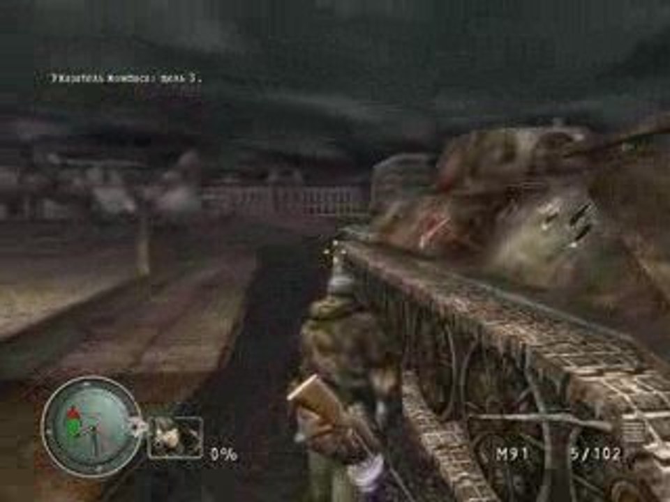 Sniper Elite - Crazy tank