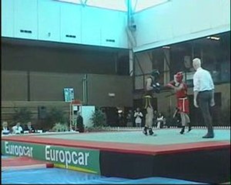 Vang MOUA sénior -65 kg championnat de france sanda