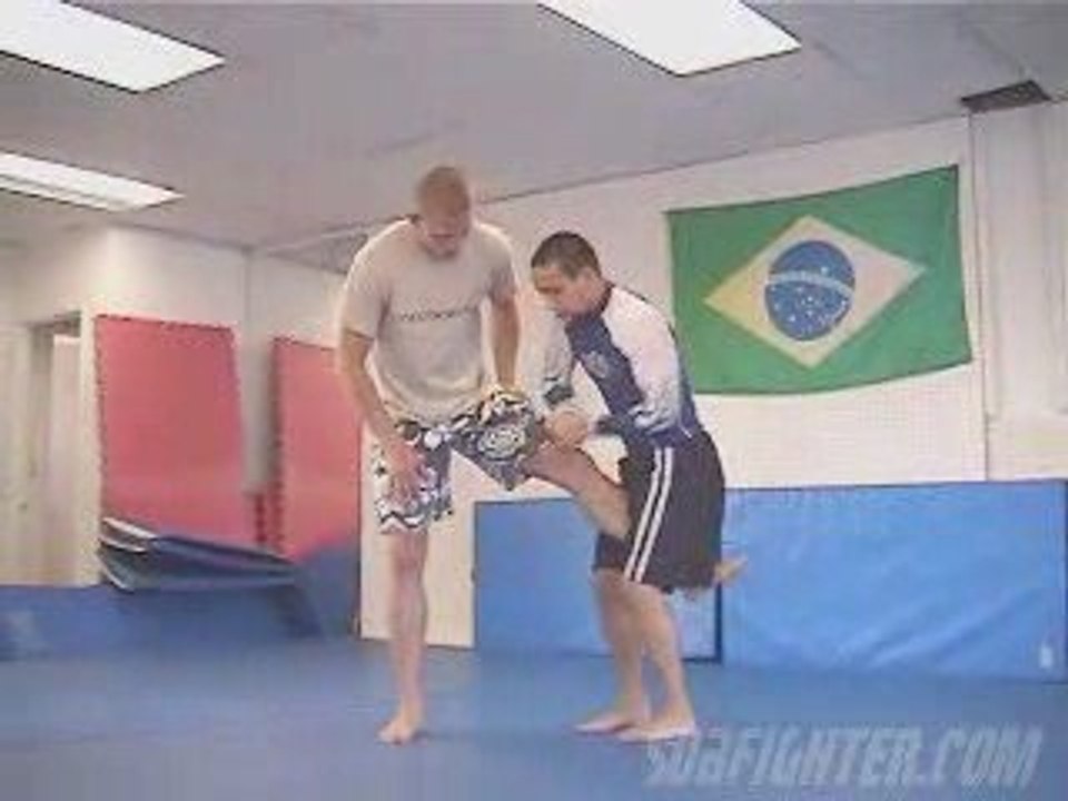 Single Leg Takedown With Shoulder Shuck - Russ Muira