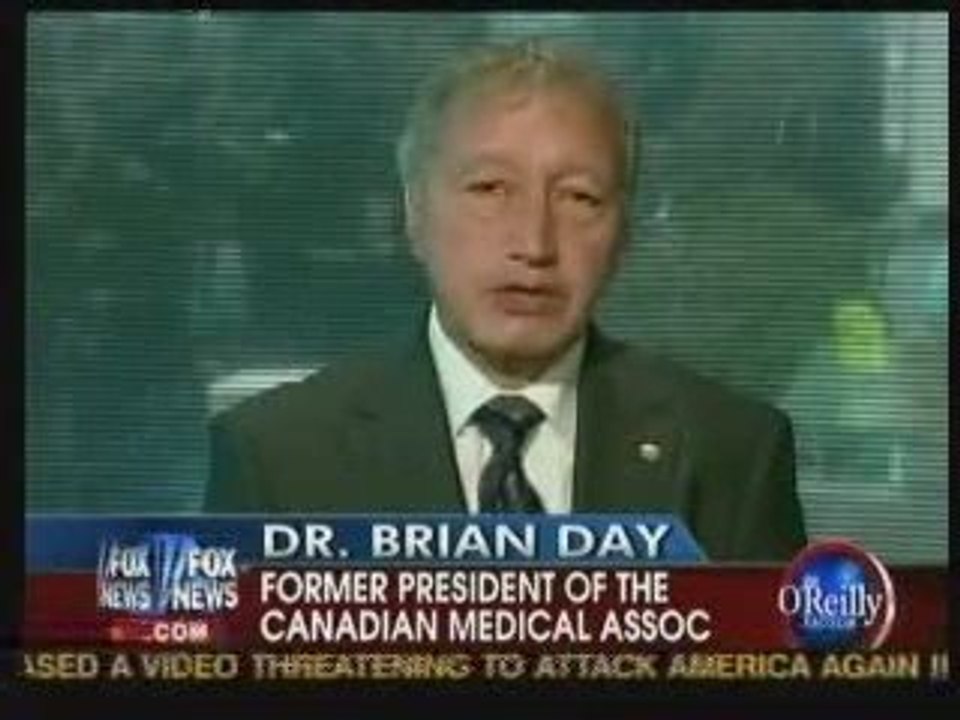 Canadian Head Of Canadian Health Care Says Obama Is Wrong