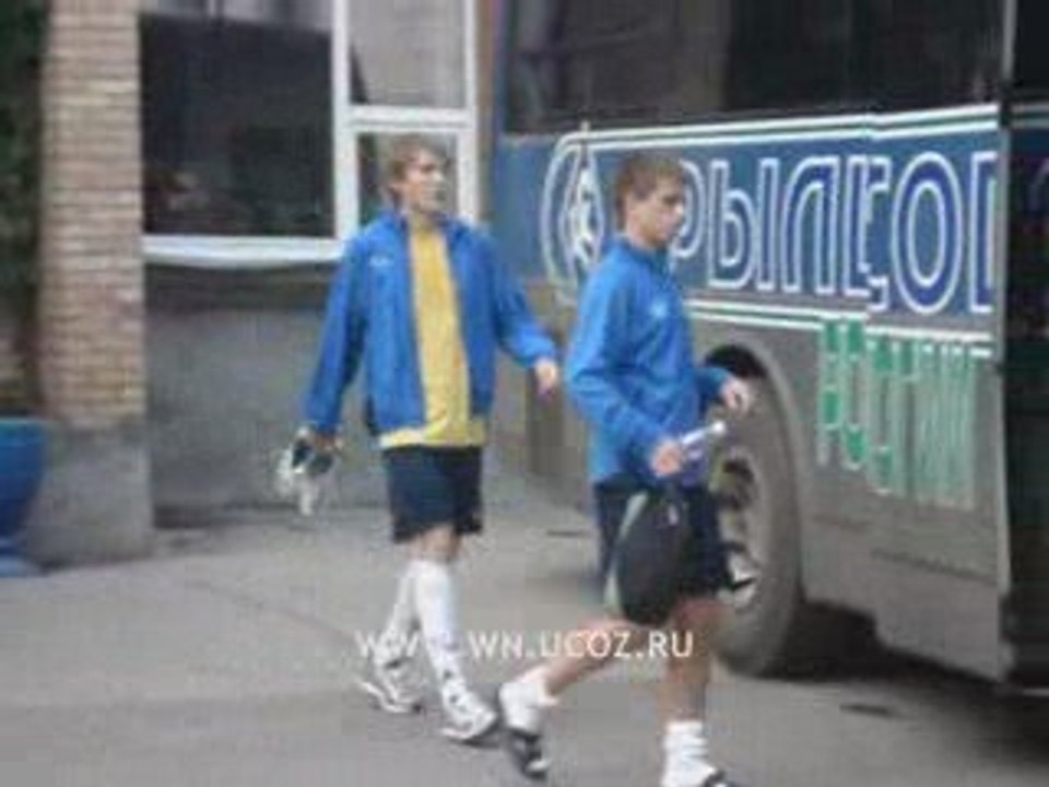 Тренировка ФК Ростов перед матчем с ФК Крылья Советов