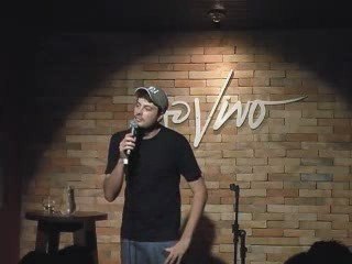 Danilo Gentili chata na platéia