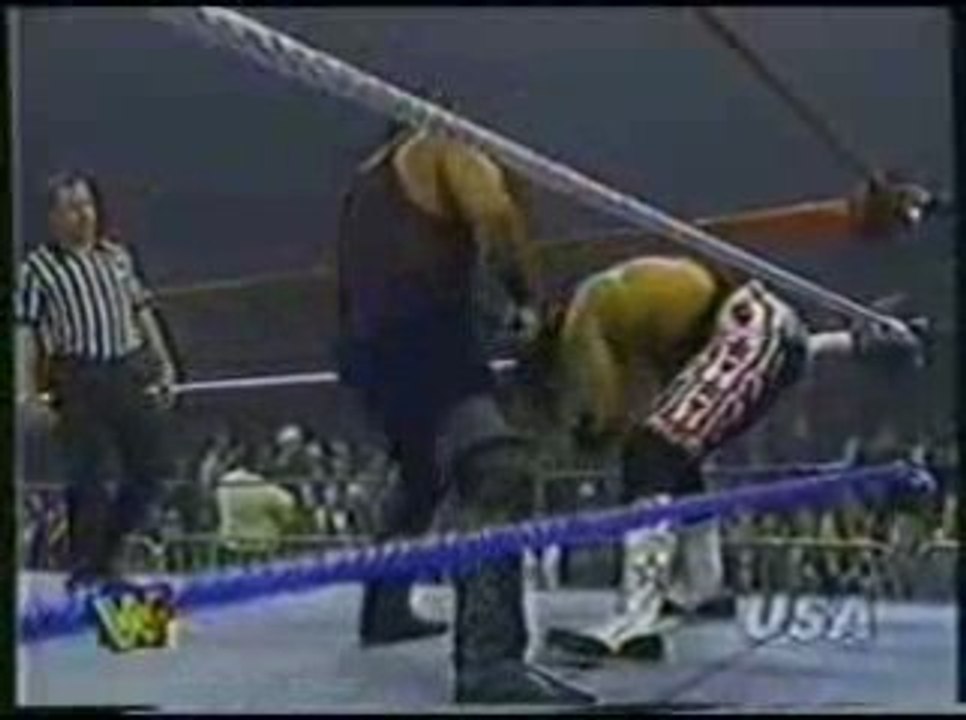 voted Match of Year 1995 Jean Pierre LAFITTE VS Bret Hart