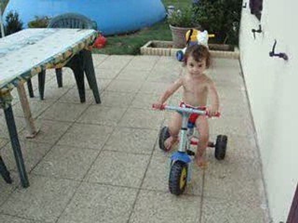 ti puce sur son velo