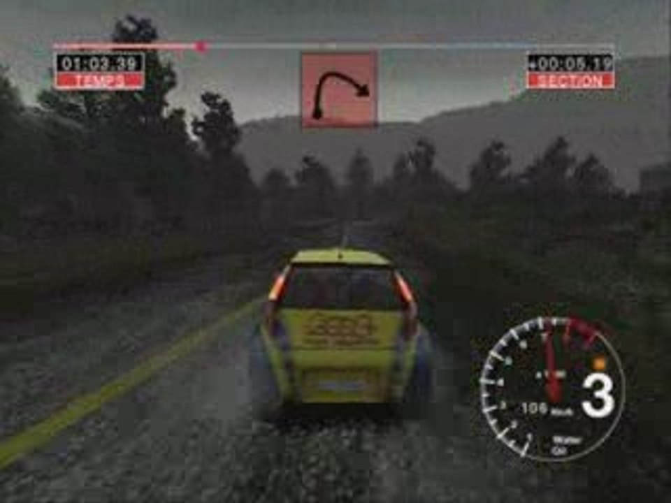 (test fraps 2) gameplay collin mcrae 4 pc avec manette ps3