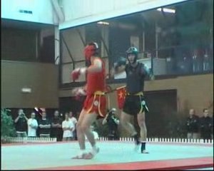 final -65kg Vang VS Pierre championnats de france sanda