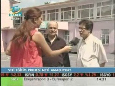 İstanbul Veli Eğitim Projesi (İSVEP) TGRT Haber 2