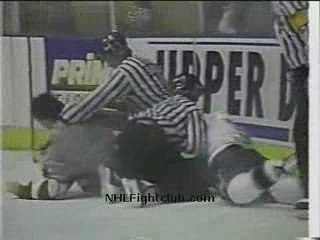 Bob Probert vs Marty McSorley Red Wings vs Kings