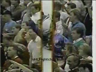 Bob Probert vs Stu Grimson ROUND 3 Red Wings vs Blackhawks