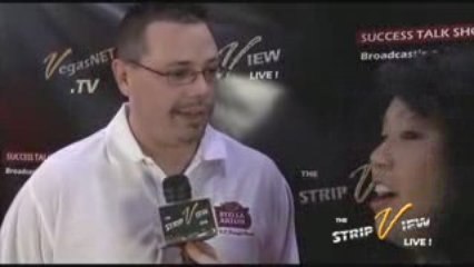 Greg Black on the Red Carpet in Las Vegas for VegasNET.TV