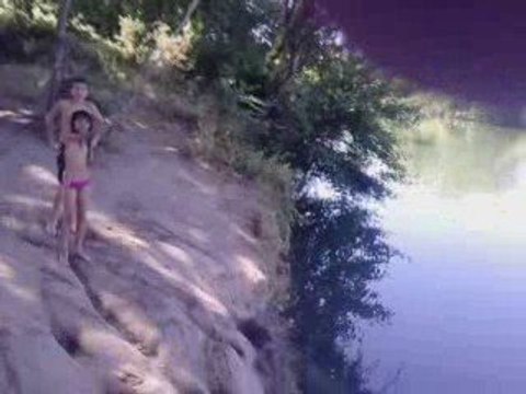 saut d'un pont de 10 metres vidourle marsillargue