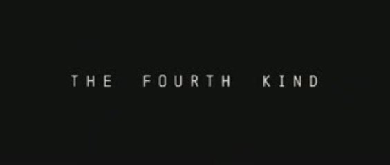 The Fourth Kind