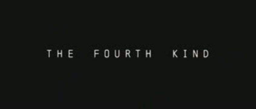 The Fourth Kind