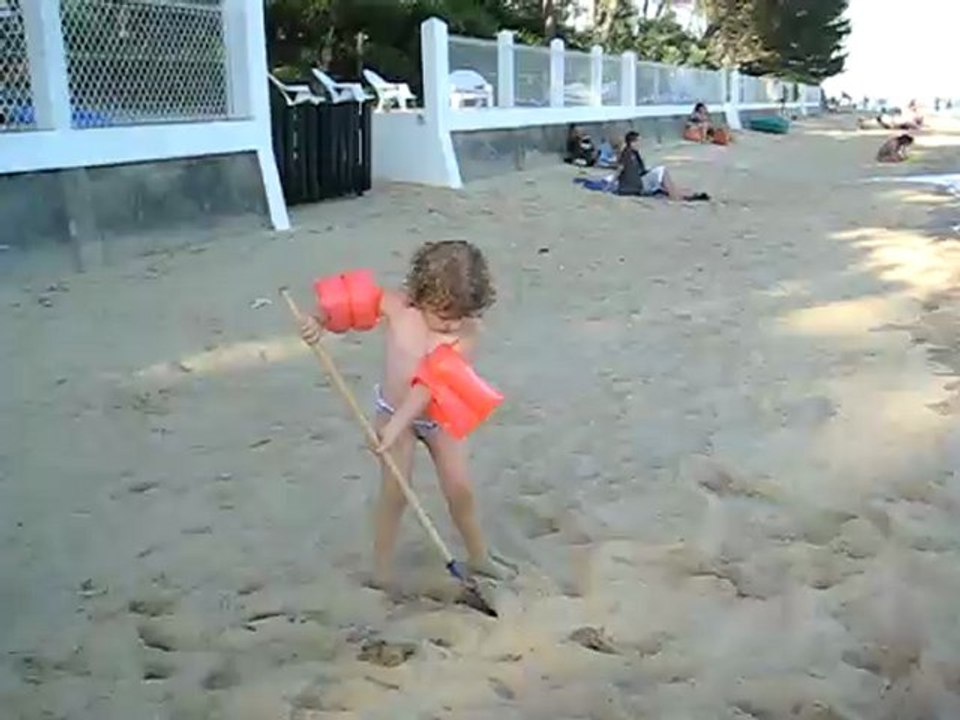 Emma en vacances à Piquey