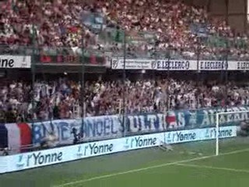 AJ Auxerre - Lyon : Supporter Auxerrois . 3e journée Ligue 1