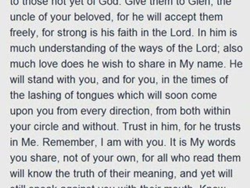 #8 Today, I read "Share My Words" """It is My words you ...