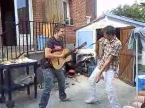 jimmy, guillaume,mes fils yann et jonathan et mon bof marcel