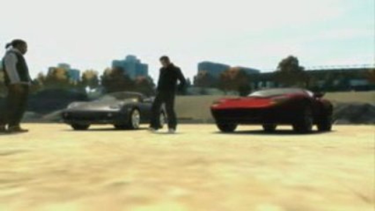 Porsche Cayman S & Ford GT(test-drive)|GTAIV