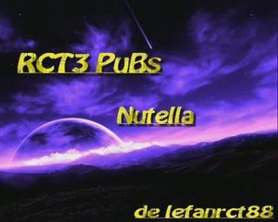 Nutella - Rct3 Pub