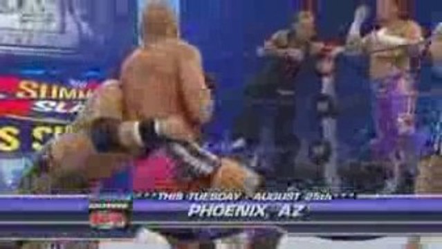 CM Punk The Hart Dynasty Vs John Morrison The Hardys Boys