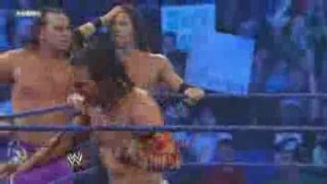 CM Punk The Hart Dynasty Vs John Morrison The Hardys p2