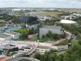 Futuroscope : vue panoramique descente