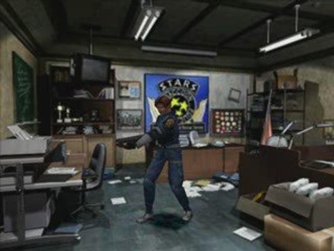 walkthrough - Resident Evil 2 [3] Léon B : humm des lickers.