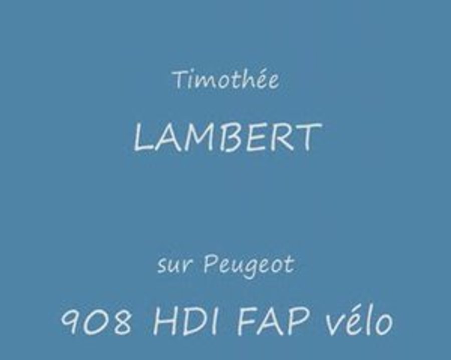 Les 24 heures vélo de Timothée Matinale uniquement