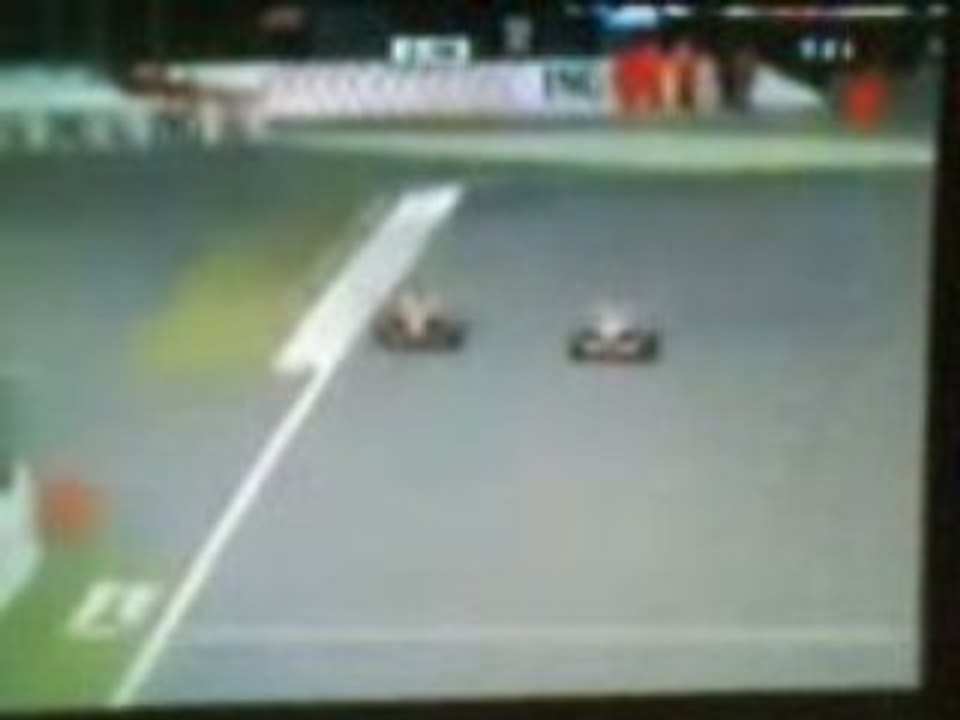 F1 2008 Belgique arrivée Course