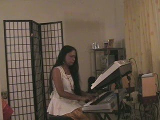 "Yes I Will" Neil Diamond Cover on Keyboard By Fawzia