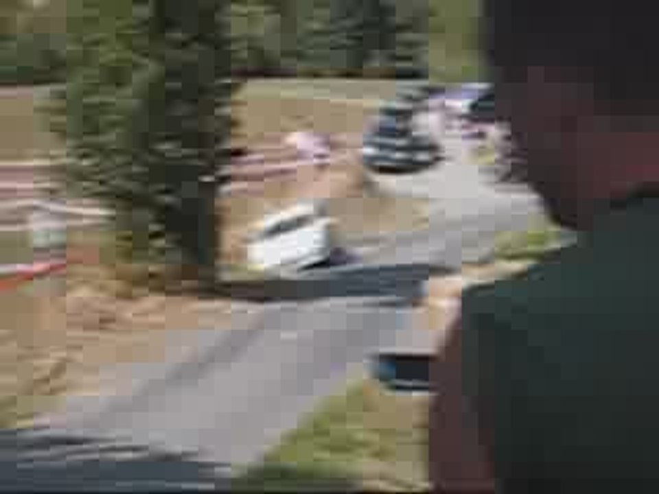 crash rallye chambost 2009