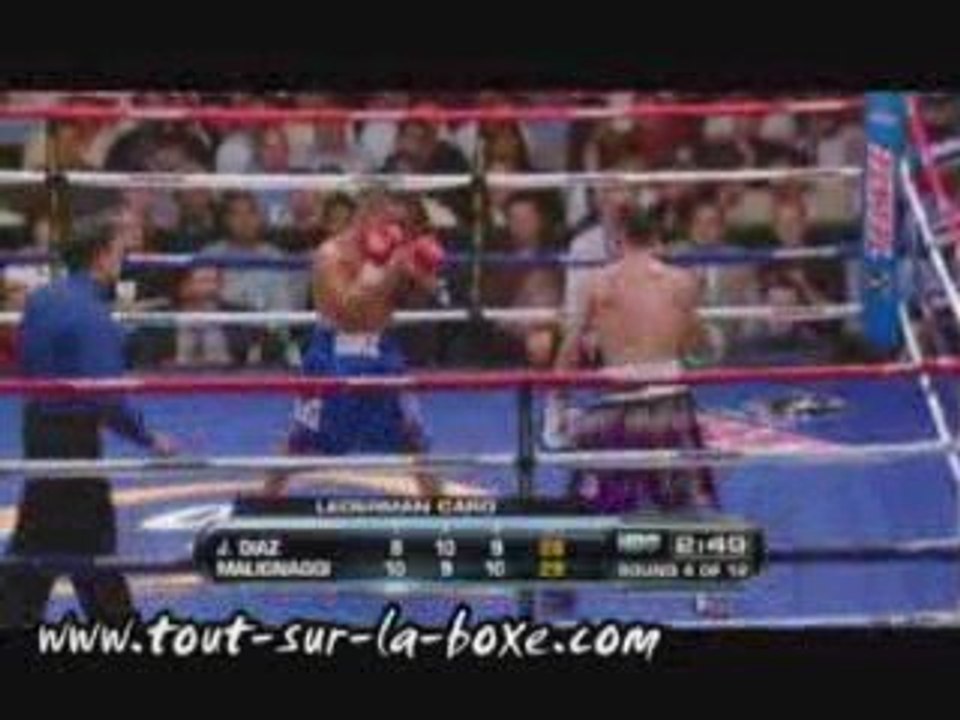 Juan Diaz Vs Paul Malignaggi ___ Part  1