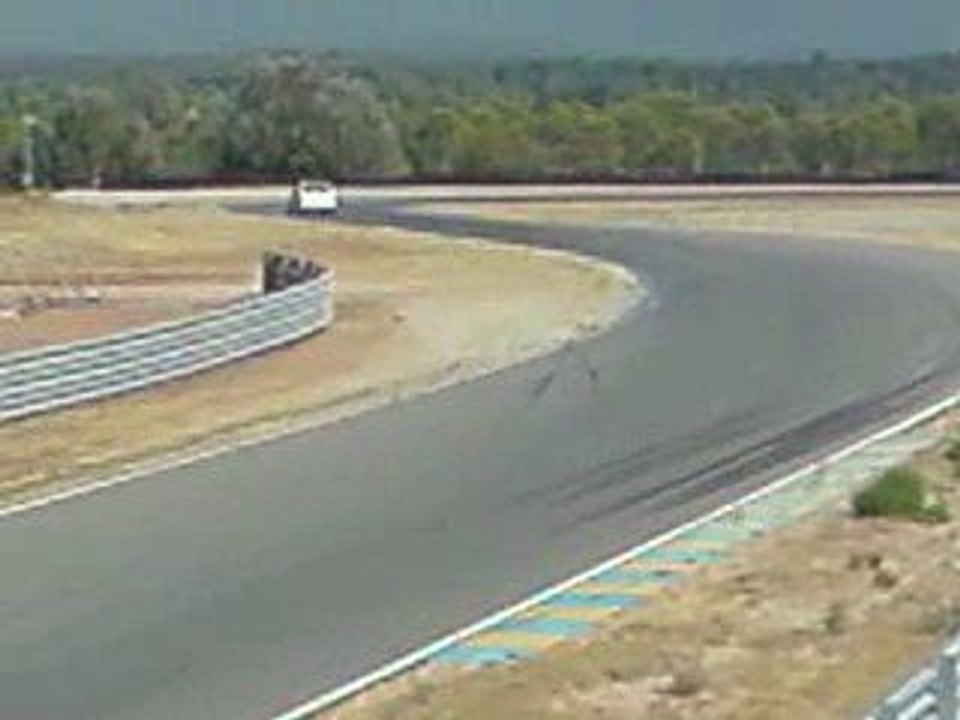 Slalom du Luc 2009 Départ Jean-Luc Thouvenel 205 Rallye FA1