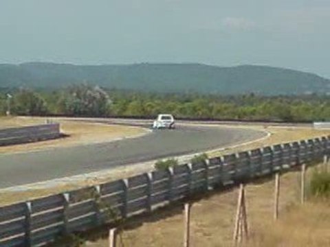 Slalom du Luc 2009 Départ Christophe Tanezie 106Rallye F2000