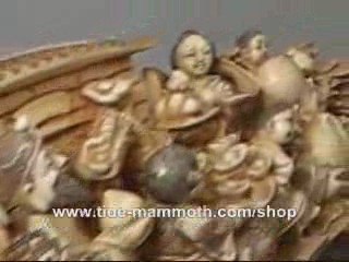 mammoth ivory carving PEOPLE IN FESTIVAL 37163
