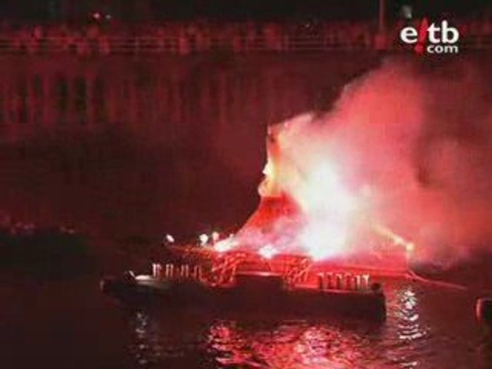 El fuego se lleva a Mari Jaia y a las fiestas de Bilbao